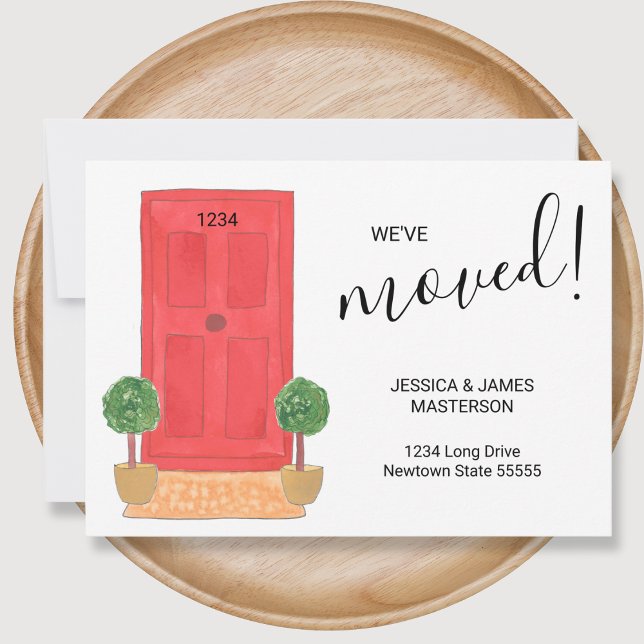 Änderung der Adresse, an der wir die rote Tür vers Ankündigung (Von Creator hochgeladen)