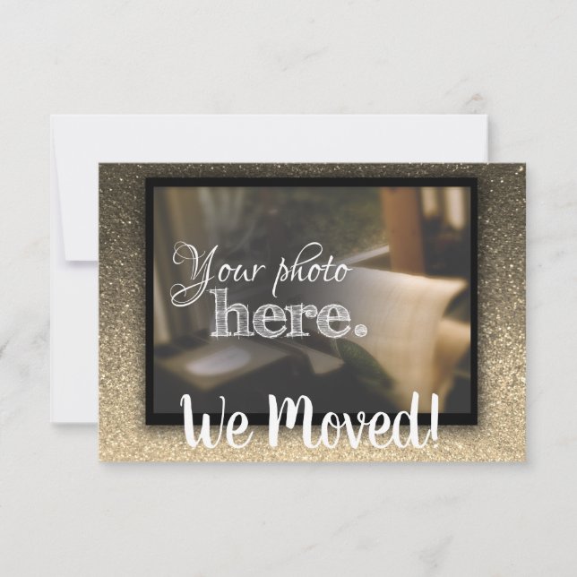 Änderung der Adresse, die wir übertragen Haus Erwä Ankündigung (Vorderseite)