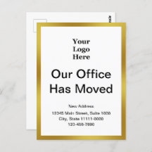 Änderung der Adresse Gold und White Template