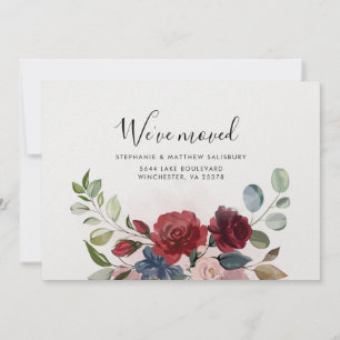 Änderung der Adressenverschiebung Ankündigung