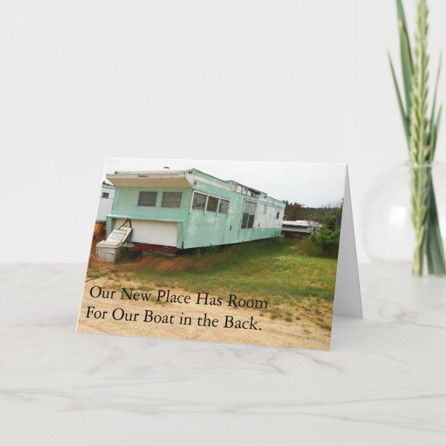 Änderung der Adresskarte: Booten im Hintergrund Ankündigung (Vorderseite)