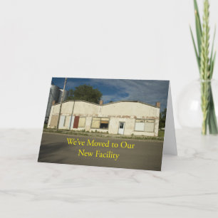 Änderung der Adresskarte: Neue Fazilität Ankündigung