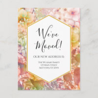 Änderung der Blume für die Adressfarben Postkarte