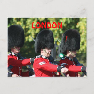 Änderung der Garde London Postkarte