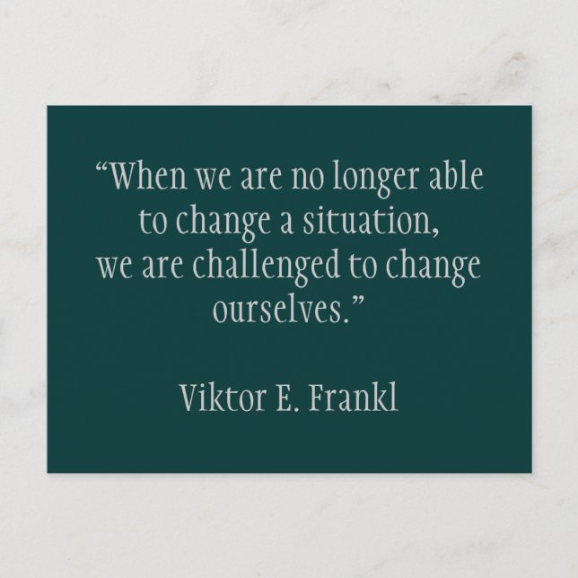 Änderung der Inspirationskarte 2 - Postkarte (Vorderseite)