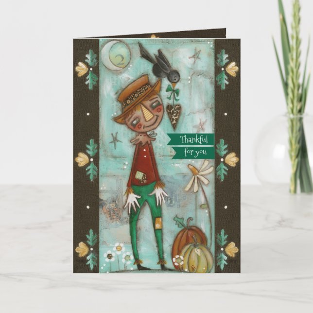 Änderung der Jahreszeiten - Grußkarte Feiertagskarte (Vorderseite)