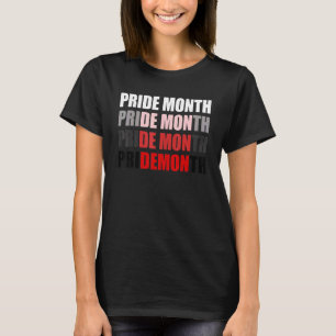 Änderung der monatlichen Demon-LGBT-Parade T-Shirt