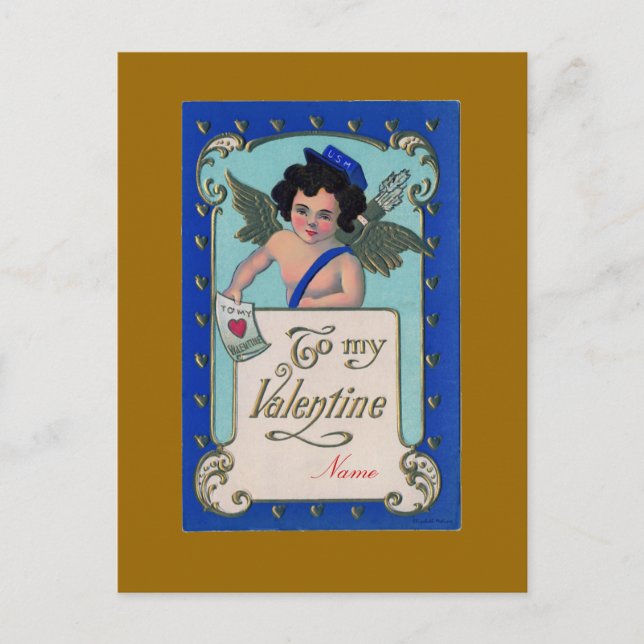 Änderung der Postbezeichnungen ~ Postkarte / Einla (Vorderseite)