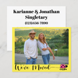 Änderung der Postkarte
