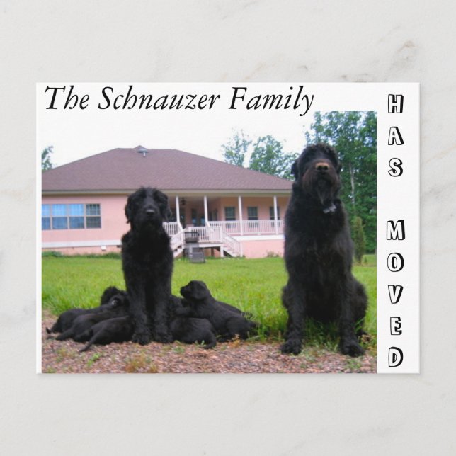 Änderung der Postkarte (Vorderseite)