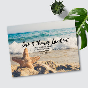 Änderung der Postkarte für die Seesicht Neue Zuh