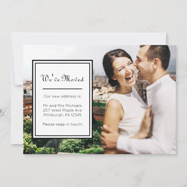 Änderung des Fotos und der Hübschen Punkte Ankündigung (Vorderseite)