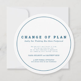 Änderung des Plans für Hochzeiten aufgeschoben in  Save The Date