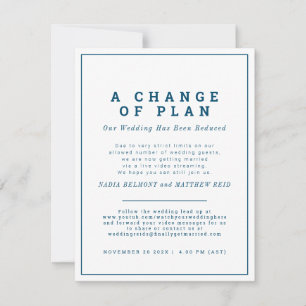 Änderung des Plans zum Hochzeitsstichtag jetzt nic Save The Date