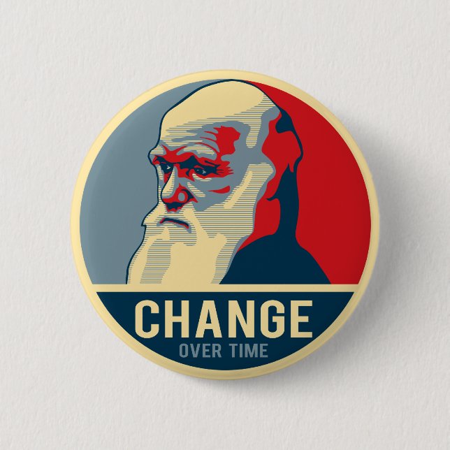 Änderung im Laufe der Zeit Button (Vorderseite)