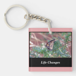 Änderungen des Lebens durch Inspiration Schlüsselanhänger