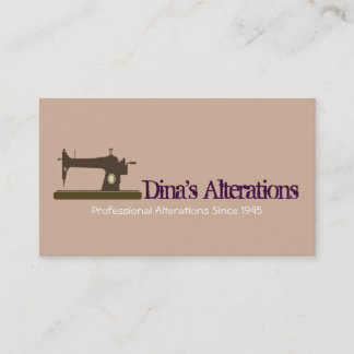 Änderungen Schneiderarbeit Seamstress, Schneider Visitenkarte