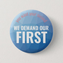 Änderungs-geometrisches Blau des Button