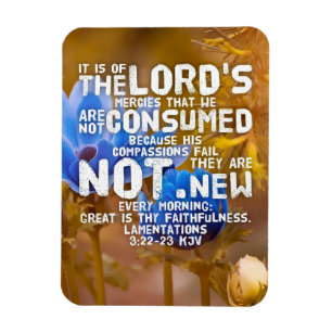 Änderungsanträge 3:22-23 KJV Bibelverse Magnet