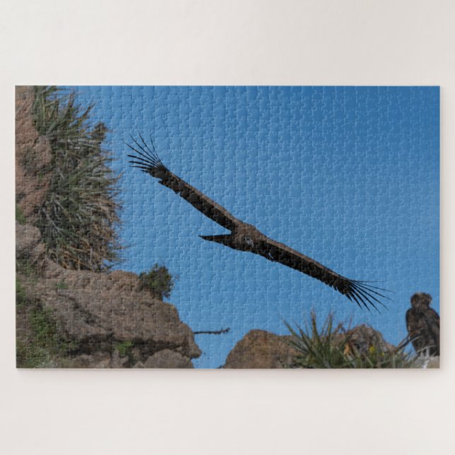 Andes condor in Colca Canyon, Peru Puzzle (Horizontal)