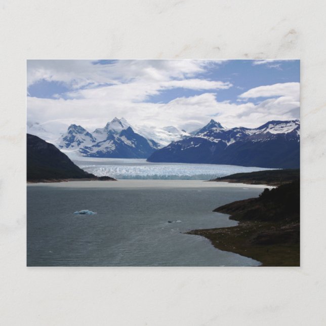 Andes-Gebirge Postkarte (Vorderseite)