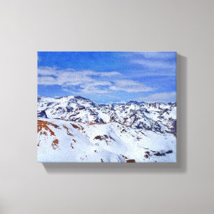 Andes Mountains in Chile Patagonien Leinwanddruck