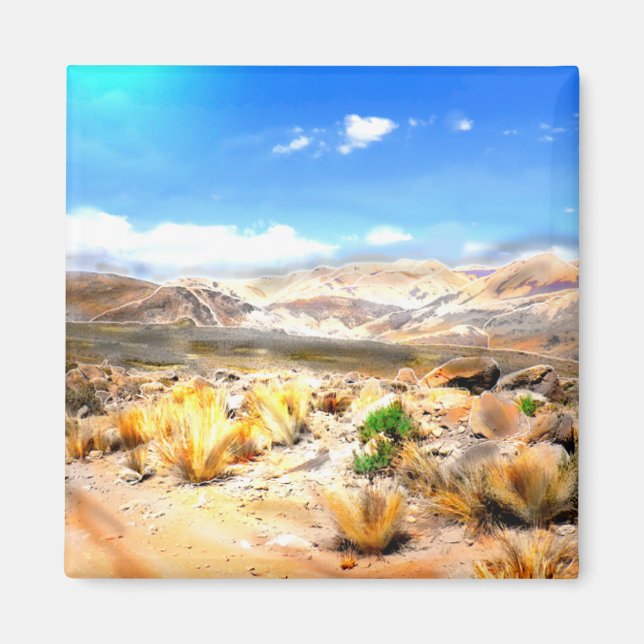 Andes Mountains Peru #3 Magnet (Vorne)