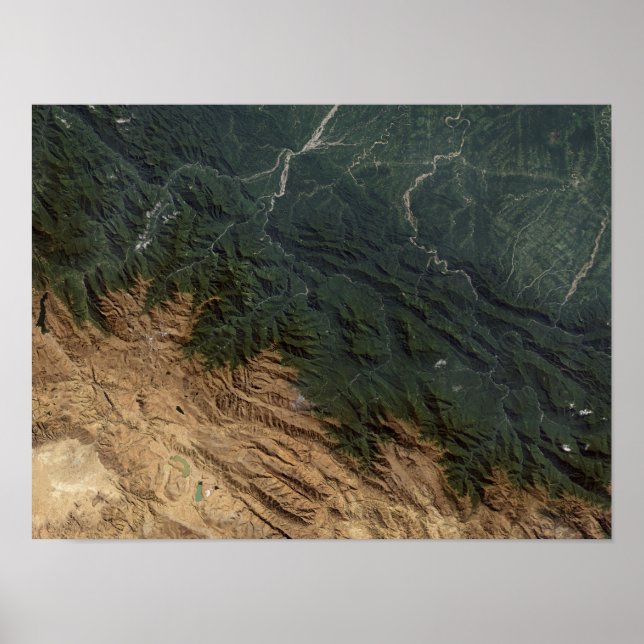 Andes Mountains Poster (Vorne)