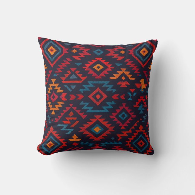Andes Pulse - Fetttribal Kissen (Vorderseite)