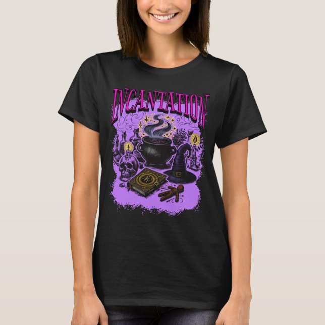 Andeutung - Hexe T-Shirt (Vorderseite)