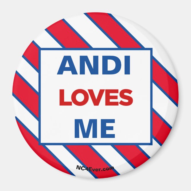 ANDI-LIEBEN ME-Magnet Magnet (Vorne)