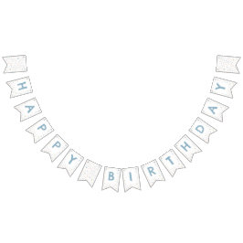 Andie Confetti Watercolor Dots Bunting Flag Wimpelkette