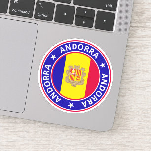Andorra Aufkleber
