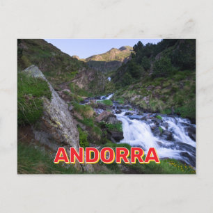 Andorra Berglandschaft Postkarte