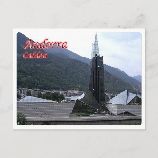 Andorra - Caldea - Postkarte (Vorderseite)