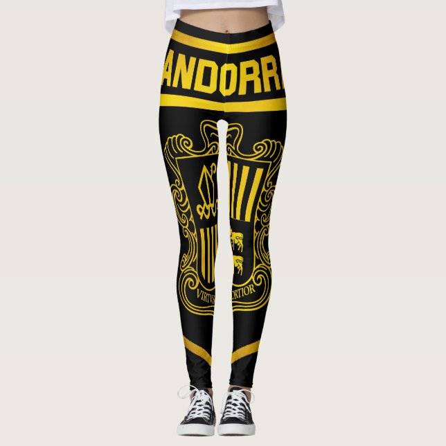 Andorra Emblem Leggings (Vorderseite)