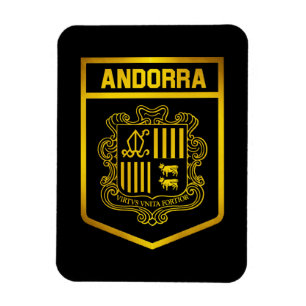 Andorra Emblem Magnet