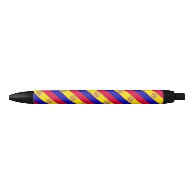 Andorra Flag Ballpoint Pen Kugelschreiber (Vorderseite)