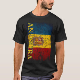 Andorra Flag Geschenk Frauen Männer Kinder Andorra T-Shirt