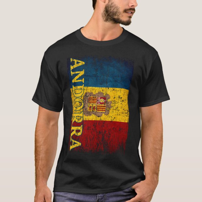 Andorra Flag Geschenk Frauen Männer Kinder Andorra T-Shirt (Vorderseite)