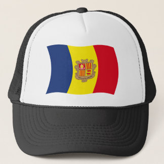 Andorra Flag Hat Truckerkappe