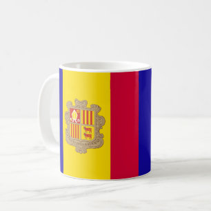 Andorra Flag Kaffee Tasse