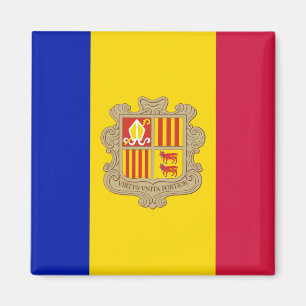 Andorra Flag Magnet