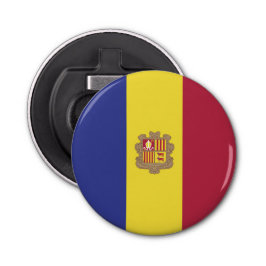 Andorra-Flagge Flaschenöffner
