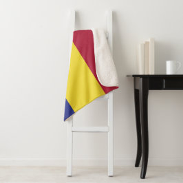 Andorra-Flagge Sherpadecke