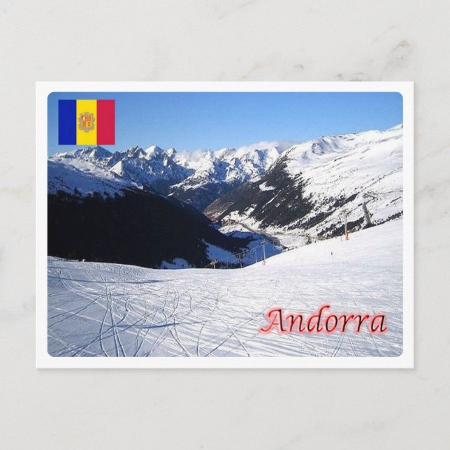 Andorra - Grau Roig - Postkarte (Vorderseite)