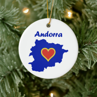 Andorra Keramik Ornament