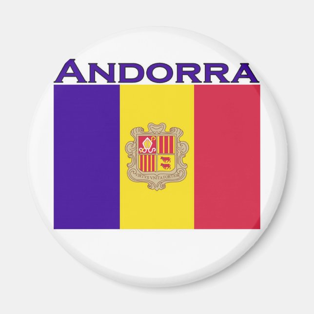 Andorra Magnet (Vorne)