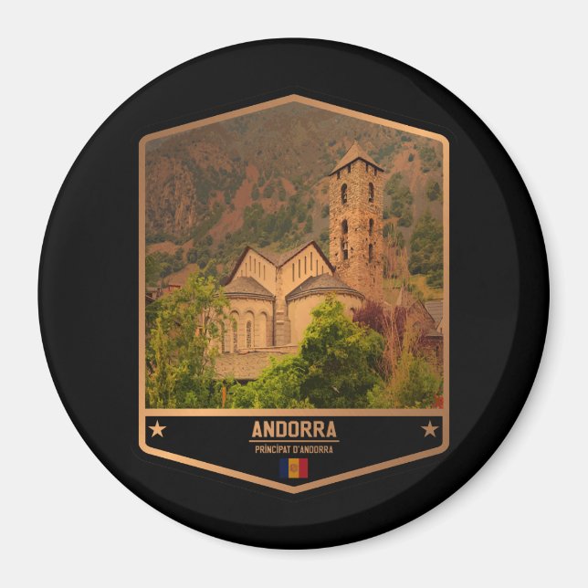 Andorra Magnet (Vorne)