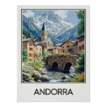 Andorra, malerisches Dorf